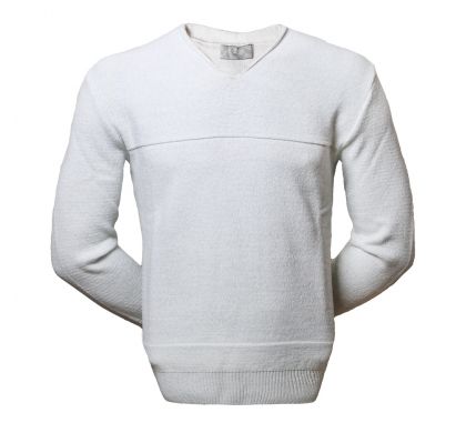 Стильный пуловер (1231), цвет светло-серый, D.Steech, фото № 1