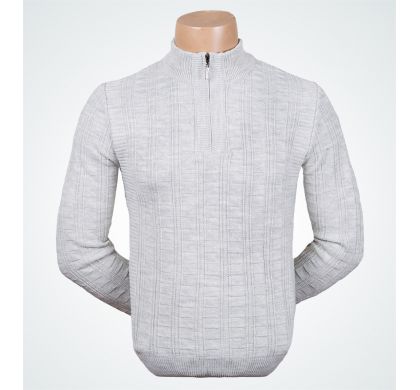 Кофта с узором (1237), цвет Светло-серый, D.Steech, фото № 2