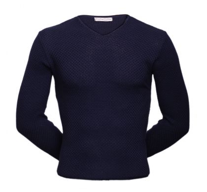 Легкий пуловер (1288), цвет синий, D.Steech, фото № 1
