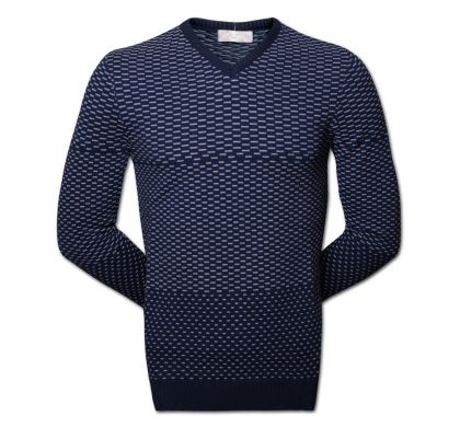 Классический пуловер (1313), цвет серый, D.Steech, фото № 1