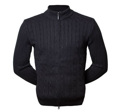 Кардиган на молнии  XS.S.M (1266), цвет чёрный, D.Steech, фото № 2