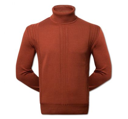 Тонкий свитер (AR17), цвет терракотовый, D.Steech, фото № 4