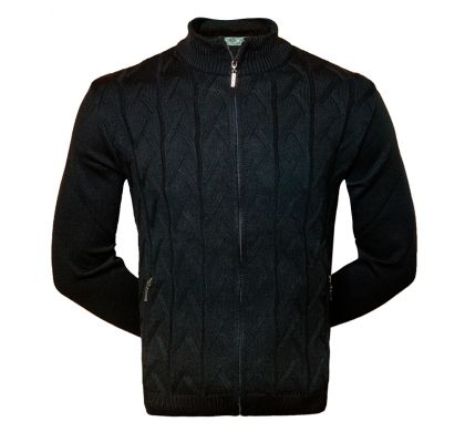 Кардиган на молнии с карманами XS-S-M (1522), цвет чёрный, D.Steech, фото № 2