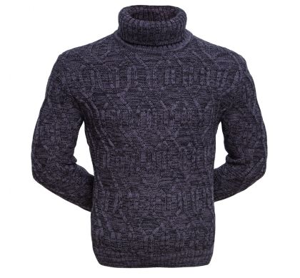Теплый свитер (1706D), цвет серый меланж, D.Steech, фото № 1