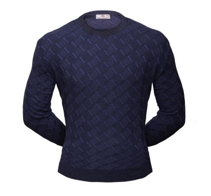 Джемпер нарядный 3XL-5XL (1731A), цвет джинс, D.Steech, фото № 2