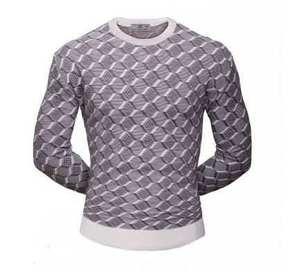 Джемпер нарядный 3XL-5XL (1731A), цвет молоко, D.Steech, фото № 1