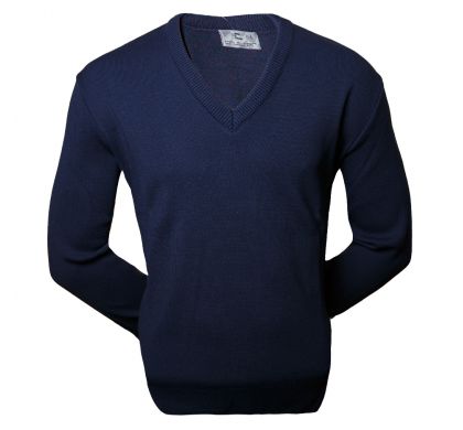 Классический пуловер ( 809 ), цвет синий, D.Steech, фото № 1