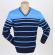 Свободный пуловер (1078V), цвет синий-голубой, D.Steech, иконка № 2