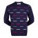 Классический джемпер 3XL-5XL (1440), цвет синий-красный, D.Steech, иконка № 1