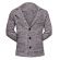 Стильный трикотажный пиджак 3XL-4XL( 2051 ), цвет светло-серый, D.Steech, иконка № 2